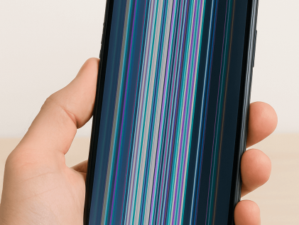 Полосы на экране iPhone: причины и решение